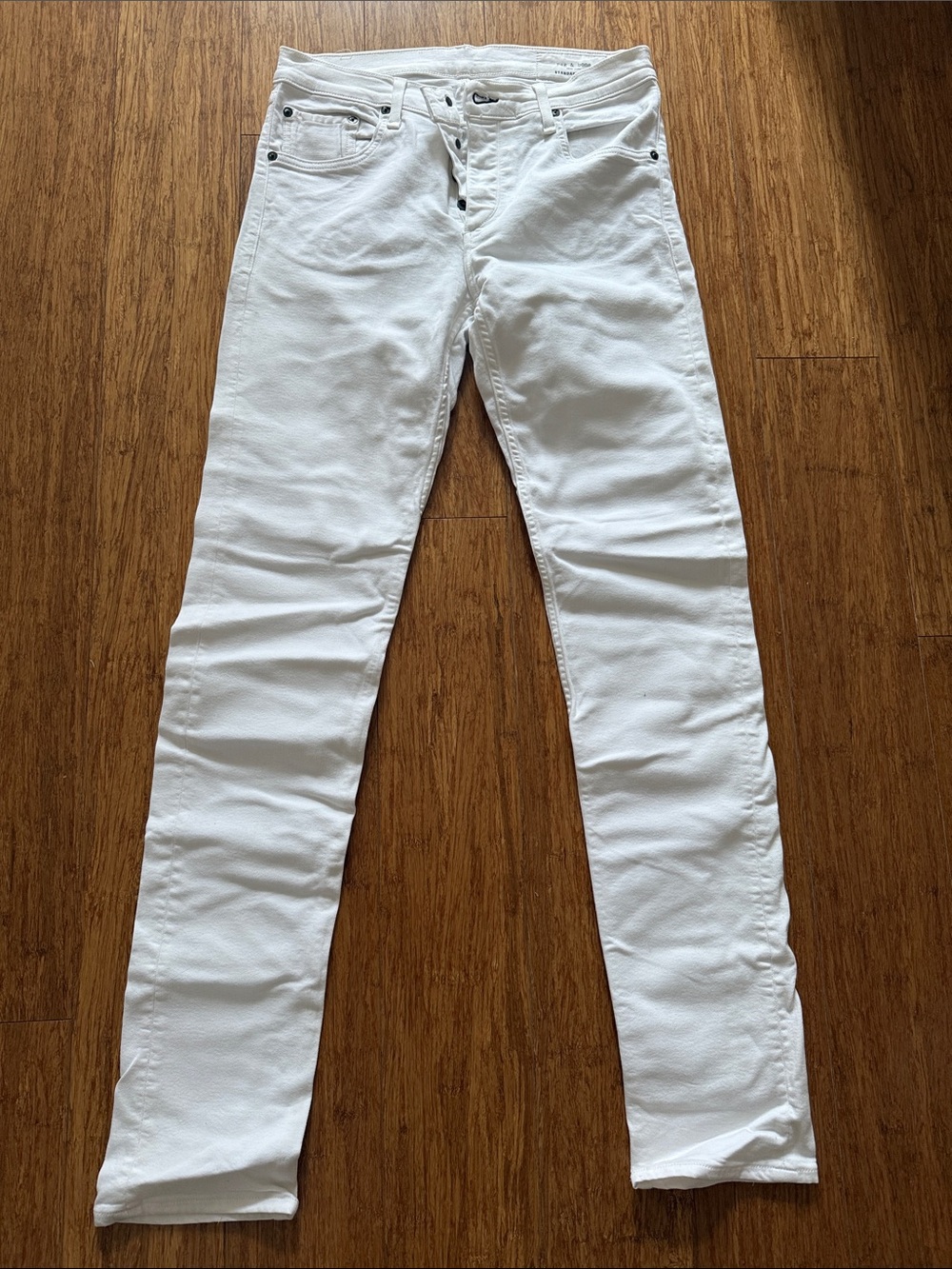 rag & bone White Denim Jeans